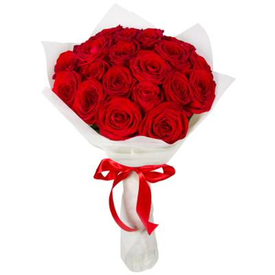 Букет из красных роз в фетре Ломоносов Санкт-Петербург